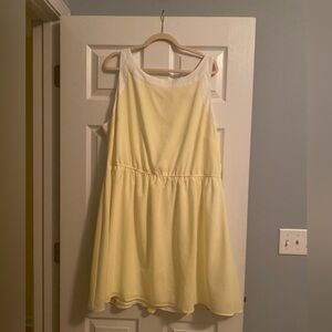 Women’s yellow dress